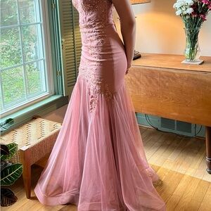 Full length prom dress